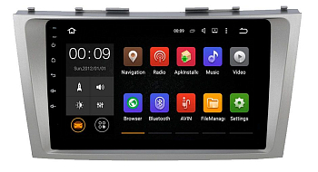 Штатная магнитола Roximo 4G (2K) RX-1108-Y Toyota Camry v40 (авто с усилителем) (Android 13)