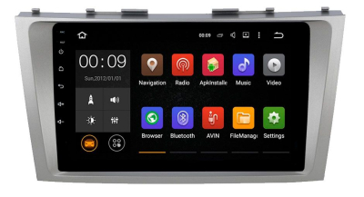 Штатная магнитола Roximo 4G (2K) RX-1108-Y Toyota Camry v40 (авто с усилителем) (Android 13)