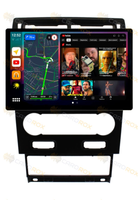 Штатная магнитола Ford Mondeo 3 2004-2007 рестайлинг, матовая рамка на Android 10, DSP, 4G, IPS, Carplay - Cardrox CD-4454-13 (11-13 дюймов)