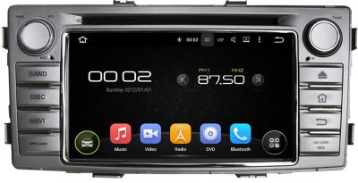 Штатная автомагнитола Android 10 Carmedia KD-6230-P5-32 для Toyota Hilux, Fortuner 2011-2015