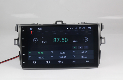 Штатное головное устройство Toyota Corolla 2006-2013 на Android 10 Carmedia MKD-T945-P6-8