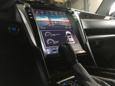 Магнитола Tesla для Toyota Camry 11.2011+ (V50, V55) на Android 9.0 Carmedia ZF-1206-DSP