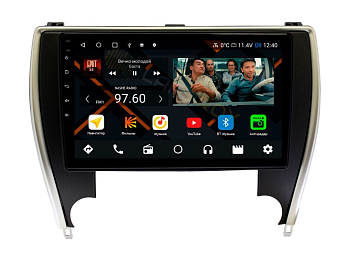 Штатная магнитола Toyota Camry 2015-2018 (америка) на Android 11, DSP, 4G, IPS / QLED 2K, Carplay - Cardrox CD-4355