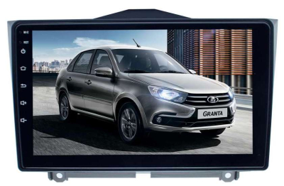 Магнитола Lada Granta 2018-н.в. LeTrun 3141-4217 9 дюймов VT Android 10.x MTK-L 2+16 Gb ASP