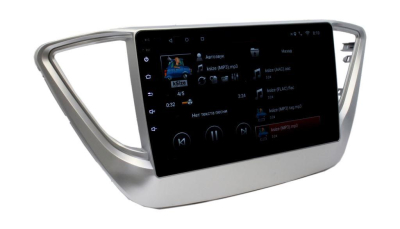 Штатная автомагнитола Wide Media MT9039MF-1/16 для Hyundai Solaris 2017 на Android 6.1