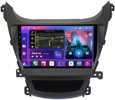 Штатная магнитола для Hyundai Elantra MD 2013-2016 на Android 13, QLED/2K, 4G - FarCar S500 Plus (3083M)