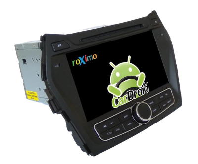 Штатная магнитола Roximo CarDroid RD-2009 для Hyundai Santa Fe 3 2012+ (Android 8.0)