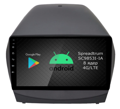 Штатная магнитола Roximo 2K / RI-2002-N10 для Hyundai ix35, 2010-2013 (авто с навигацией) на Android 12 (8/128Gb)