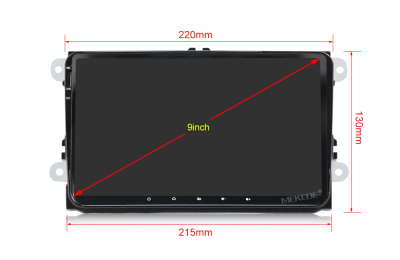 Штатное головное устройство Volkswagen, Skoda на Android 10 Carmedia MKD-9613-P6