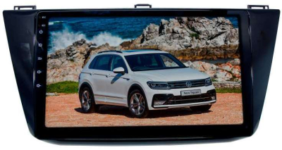 Штатная магнитола для Volkswagen Tiguan с 2017 года LeTrun 1861-1827 10 дюймов KD Android 8.x MTK 4G 2+16 Gb