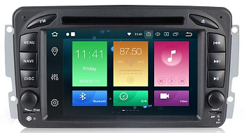 Штатное головное устройство Mercedes-Benz G класс 2001-2006, C класс, CLK, Vito, Viano на Android 10 Carmedia MKD-7012-P30 Штатное головное устройство Mercedes-Benz G класс 2001-2006, C класс, CLK, Vito, Viano на Android 10 Carmedia MKD-7012-P30