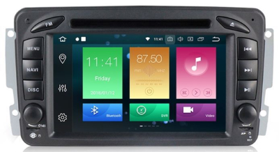 Штатное головное устройство Mercedes-Benz G класс 2001-2006, C класс, CLK, Vito, Viano на Android 10 Carmedia MKD-7012-P30