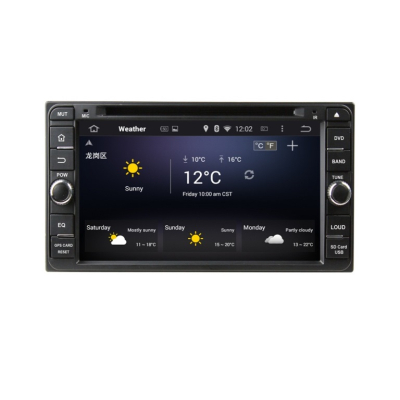 Штатная автомагнитола Android 9.0 Carmedia KD-6957-P30 для Toyota универсальная Штатная автомагнитола Android 9.0 Carmedia KD-6957-P30 для Toyota универсальная