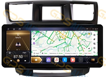 Штатная магнитола 12-14,6" для Toyota Highlander 2007-2014 U40 (стиль LUX ONE) - Carmedia OL-9431-2