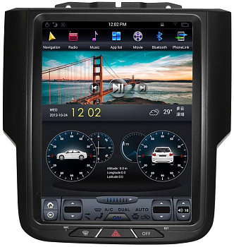 Магнитола Tesla для Dodge Ram 1500 (2009-2016) на Android 7.1 CARMEDIA ZF-1159