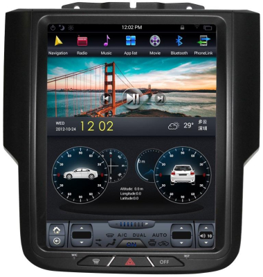 Магнитола Tesla для Dodge Ram 1500 (2009-2016) на Android 7.1 CARMEDIA ZF-1159