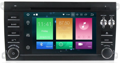 Штатное головное устройство Porsche CAYENNE 2002-2010 на Android 10 Carmedia MKD-P797-P4N