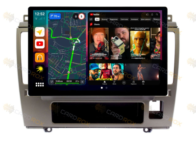 Штатная магнитола Nissan Tiida C11 2004-2014 бежевый, правый руль на Android 10, DSP, 4G, IPS, Carplay - Cardrox CD-4481-13 (11-13 дюймов)