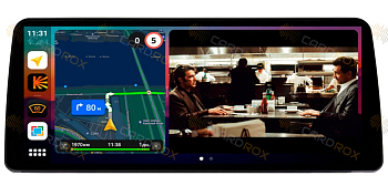 Штатная магнитола Toyota Tacoma 3 2016-2022 9 дюймов, накладка на Android 10, DSP, 4G, IPS, Carplay - Cardrox CD-4964-12 (12 дюймов)