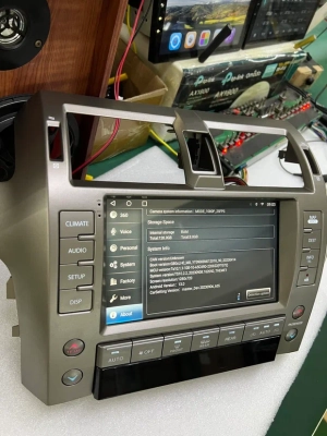 Монитор для Lexus GX 400/460 2010-2019 на Android 12 - Carmedia ZH-L9002