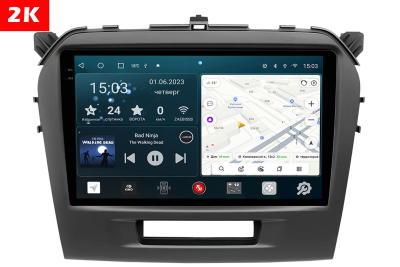 Автомагнитола штатная с 2K экраном RedPower 71153 Slim на Android 10 для Suzuki Vitara 2015+