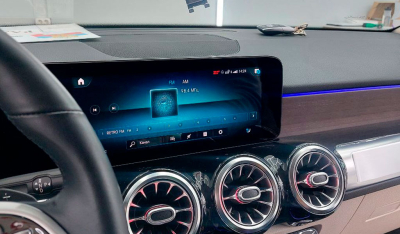 Навигационный блок для Mercedes Benz A/B/GLA/CLA/GLB с 2019г. (с заводским сенсорным монитором 12,3") на Android 12 - Radiola RDL-4081