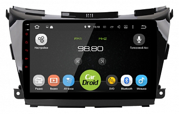 Штатная магнитола CarDroid RD-1206F для Nissan Murano 3, Z52 (Android 10)