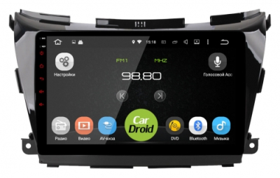 Штатная магнитола CarDroid RD-1206F для Nissan Murano 3, Z52 (Android 10)
