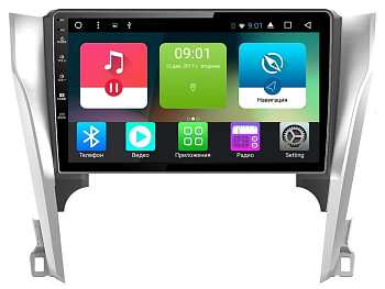 Головное устройство 10 дюймов TOYOTA Camry 2011-2014 (V50) на Android 7.1 CARMEDIA TP-TY009