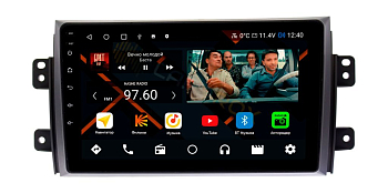 Штатная магнитола Suzuki SX4 2006-2013 на Android 11, DSP, 4G, IPS / QLED 2K, Carplay - Cardrox CD-4028