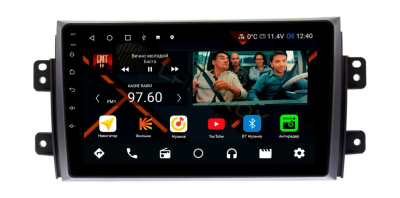 Штатная магнитола Suzuki SX4 2006-2013 на Android 11, DSP, 4G, IPS / QLED 2K, Carplay - Cardrox CD-4028
