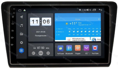 Штатная магнитола VOMI ZX602R9-7862-LTE для Skoda Rapid NH3 дорест 09.2012-09.2017 на Android 10