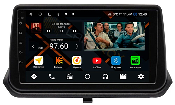 Штатная магнитола Mitsubishi Pajero iO 1998 - 2007, Pinin 99-2005 (взамен верхнего козырька) на Android 11 - Cardrox CD-4937M