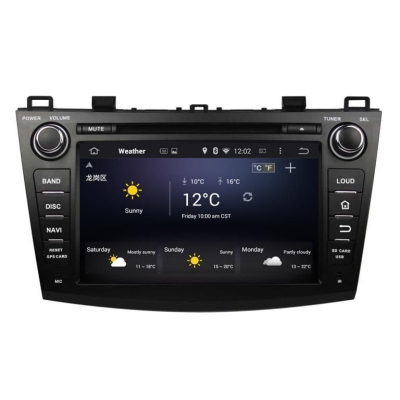 Штатная автомагнитола Android 9.0 Carmedia KD-8003-P5 для Mazda 3 2009-2013 (BL), Axela 2009-2013