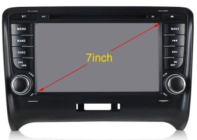 Штатное головное устройство Audi TT, TTS 2006-2014 (8J) на Android 10 Carmedia MKD-A786-P6N