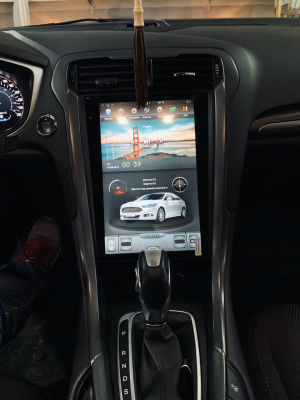 Магнитола Tesla для Ford Mondeo 5 2015+ кондиционер Android 11 - Carmedia ZF-1201M-Q6