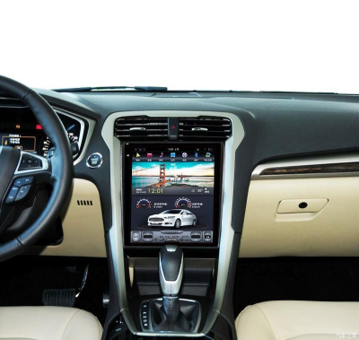 Магнитола Tesla для Ford Mondeo 5 2015+ кондиционер на Android 9.0 Carmedia ZF-1201-m-DSP