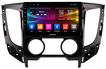 Штатная магнитола для Mitsubishi Pajero Sport, L200 2017+ (кондиционер) на Android 10, DSP, HDMI, Интерьерная подсветка - Carmedia OL-9567-1-D