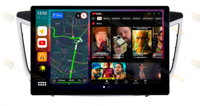 Штатная магнитола Hyundai Creta 2016-2021 на Android 10, DSP, 4G, IPS, Carplay - Cardrox CD-4024-13 (11-13 дюймов)