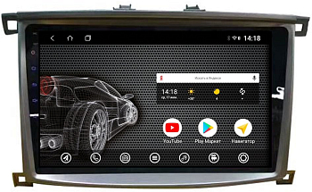 Штатная автомагнитола VOMI ST2793-TS9 для Toyota LC 100 (рестайлинг) 2003-2007 на Android 10