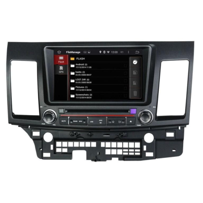 Штатная автомагнитола Mitsubishi Lancer X 2007-2013 Carmedia KD-8062-P5 Android 9.0 DSP