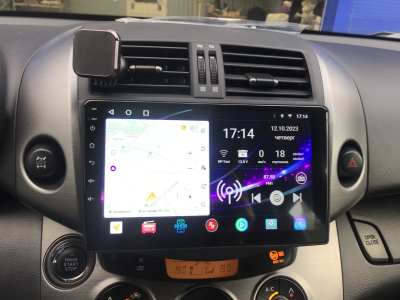 Автомагнитола штатная с 2K экраном RedPower 71018 Slim на Android 10 для Toyota RAV 4 III (XA30) 2006-2013