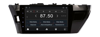 Штатная автомагнитола Wide Media WM-CF3001NB-1/16 для Toyota Corolla 2012-2016 на Android 7.1