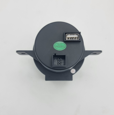 Часы для Porsche Cayenne 2010-2017 в аналоговом стиле - Carmedia ZF-5025 Часы для Porsche Cayenne 2010-2017 в аналоговом стиле - Carmedia ZF-5025