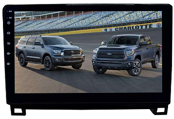 Штатная магнитола для Toyota Tundra, Sequoia LeTrun 2904-2466 10 дюймов KD Android 8.1 MTK-L 2+16 Gb