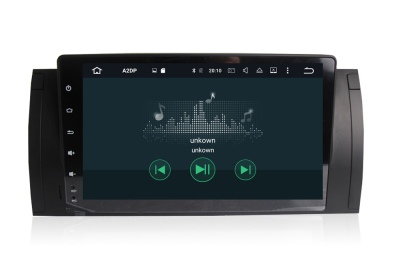 Штатное головное устройство BMW X5, 5-я серия, 7-я серия на Android 10 Carmedia MKD-B939-P30