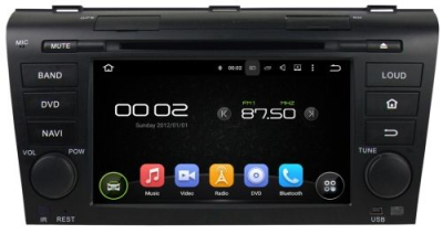 Штатное головное устройство для MAZDA 3 2003-2009 (BK) на Android 8.0 Carmedia KDO-7003