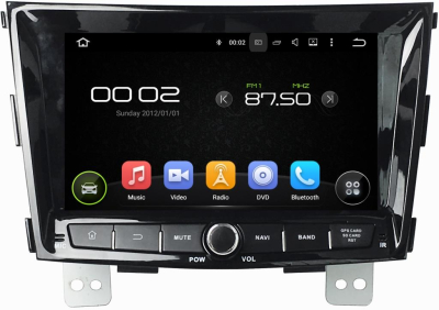 Штатная автомагнитола Android 10 Carmedia KD-8116-P30 для SsangYong Tivoli