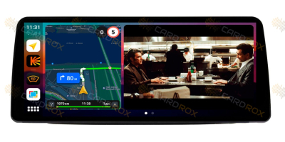 Универсальная магнитола на торпедо на Android 10, DSP, 4G, IPS, Carplay - Cardrox CD-4824-12 (12 дюймов)