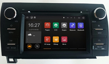 Штатное головное устройство для TOYOTA Tundra 2007-2013, Seqoia 2008+ на Android 6.0 Carmedia NSO-8115